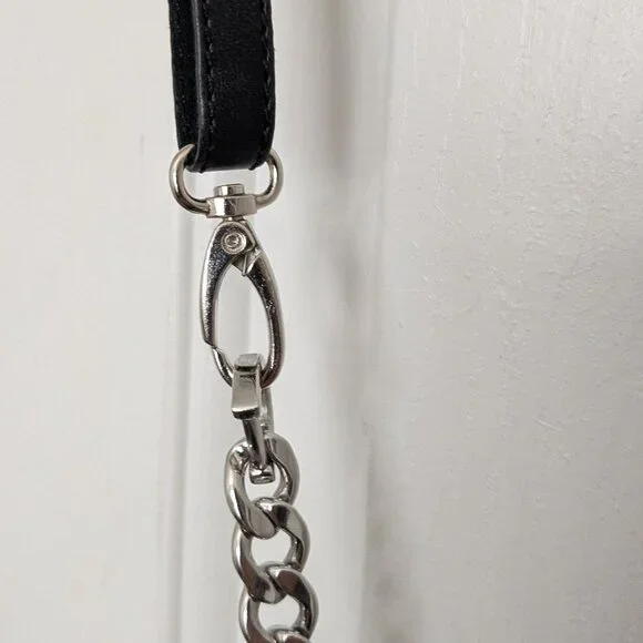 Michael Kors Jet Set Large East West Crossbody Black MK Signature . - Picture 9 of 15